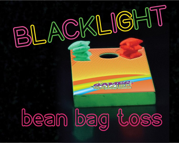 Blacklight Bean Bag Toss