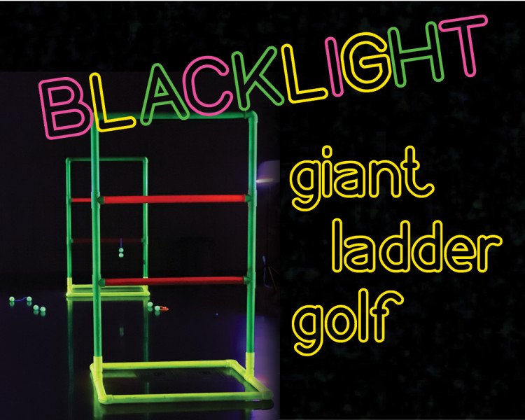 Blacklight Giant Ladder Golf