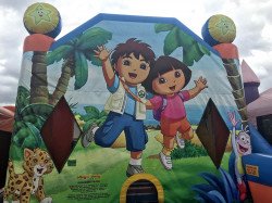 Dora2 1653275399 Dora and Diego Bounce & Slide