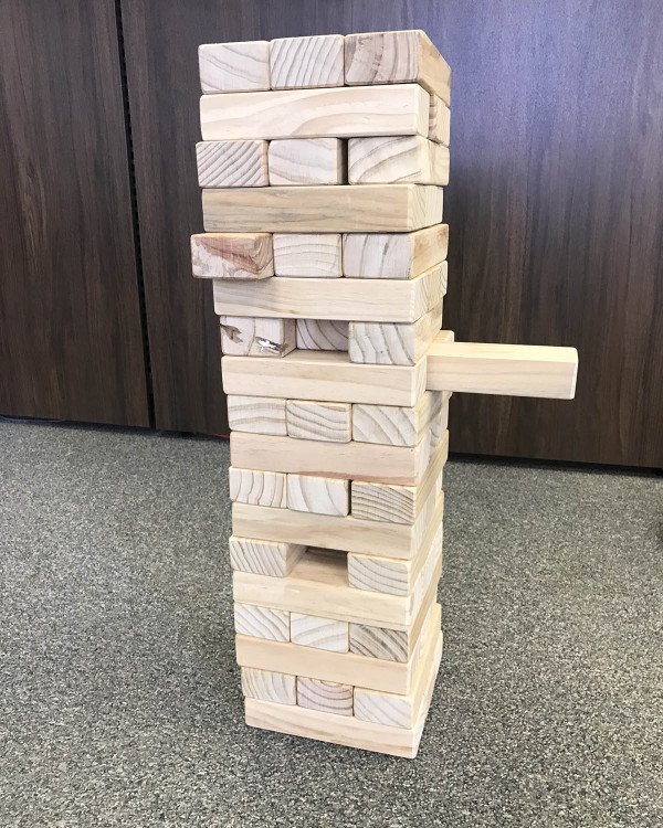 Giant Jenga - Games Galore Fargo ND